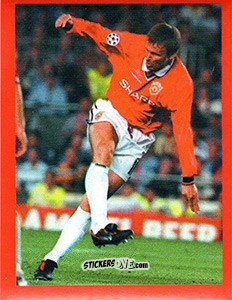 Cromo Teddy Sheringham - Manchester United. Europe 2000 n. 152 - Futera