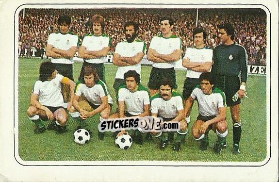 Sticker Alineación - Futbol en Accion 1977-1978
 n. 258 - PACOSA
