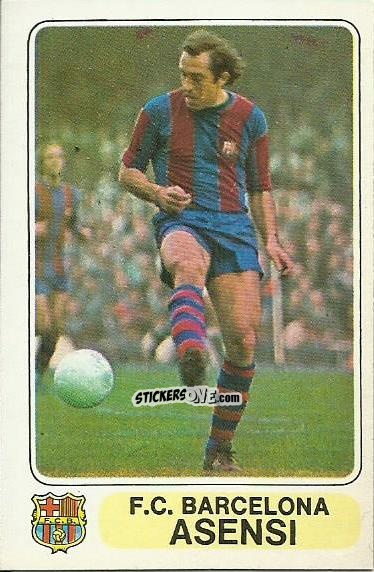 Sticker Asensi - Futbol en Accion 1977-1978
 n. 48 - PACOSA