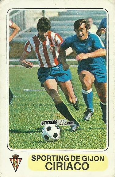 Sticker Ciriaco - Futbol en Accion 1977-1978
 n. 286 - PACOSA