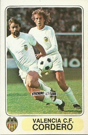 Cromo Cordero - Futbol en Accion 1977-1978
 n. 128 - PACOSA