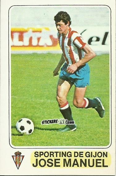 Cromo José Manuel - Futbol en Accion 1977-1978
 n. 281 - PACOSA