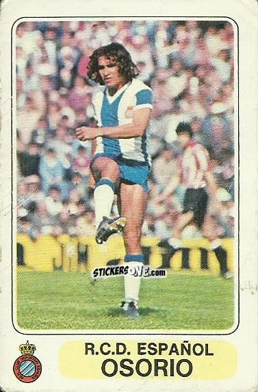 Sticker Osorio - Futbol en Accion 1977-1978
 n. 116 - PACOSA