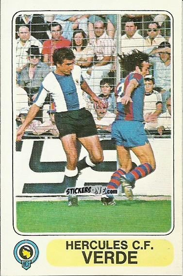 Figurina Verde - Futbol en Accion 1977-1978
 n. 238 - PACOSA