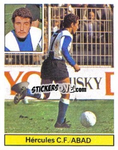 Sticker Abad - Liga Spagnola 1981-1982
 - Colecciones ESTE