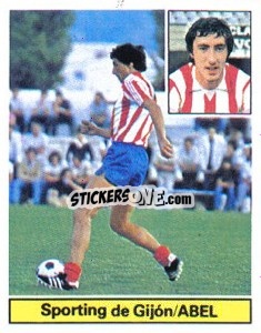 Cromo Abel - Liga Spagnola 1981-1982
 - Colecciones ESTE