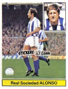 Sticker Alonso - Liga Spagnola 1981-1982
 n. 252 - Colecciones ESTE