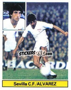 Cromo Álvarez - Liga Spagnola 1981-1982
 - Colecciones ESTE