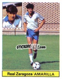 Sticker Amarilla - Liga Spagnola 1981-1982
 - Colecciones ESTE