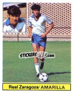 Figurina Amarilla - Liga Spagnola 1981-1982
 n. 306 - Colecciones ESTE