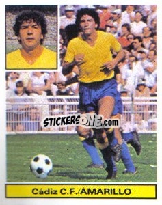 Sticker Amarillo - Liga Spagnola 1981-1982
 - Colecciones ESTE