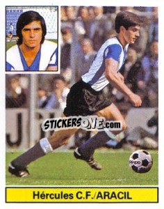 Sticker Aracil - Liga Spagnola 1981-1982
 n. 124 - Colecciones ESTE