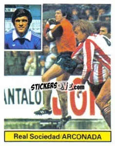 Sticker Arconada - Liga Spagnola 1981-1982
 - Colecciones ESTE
