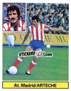 Cromo Arteche - Liga Spagnola 1981-1982
 - Colecciones ESTE