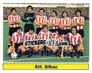 Figurina Athletic Club Bilbao - Liga Spagnola 1981-1982
 n. A3 - Colecciones ESTE