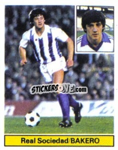 Cromo Bakero - Liga Spagnola 1981-1982
 - Colecciones ESTE