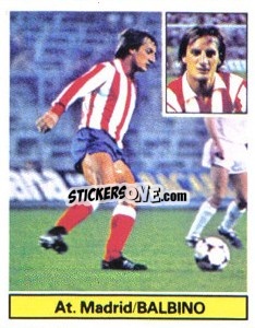 Cromo Balbino - Liga Spagnola 1981-1982
 - Colecciones ESTE
