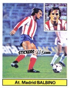 Sticker Balbino - Liga Spagnola 1981-1982
 n. 162 - Colecciones ESTE