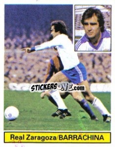 Cromo Barrachina - Liga Spagnola 1981-1982
 - Colecciones ESTE