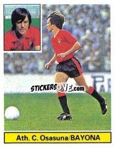 Cromo Bayona - Liga Spagnola 1981-1982
 - Colecciones ESTE