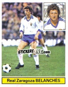 Cromo Belanche - Liga Spagnola 1981-1982
 - Colecciones ESTE
