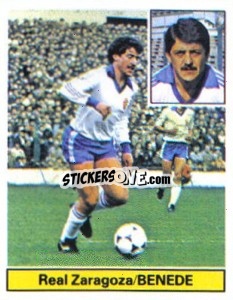 Cromo Benede - Liga Spagnola 1981-1982
 n. 296 - Colecciones ESTE