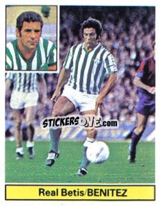 Sticker Benítez - Liga Spagnola 1981-1982
 n. 35 - Colecciones ESTE