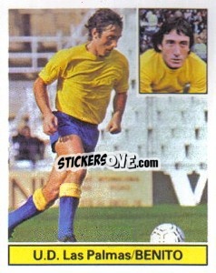 Sticker Benito - Liga Spagnola 1981-1982
 - Colecciones ESTE