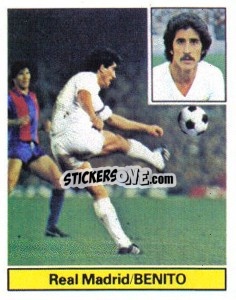 Cromo Benito - Liga Spagnola 1981-1982
 n. 175 - Colecciones ESTE