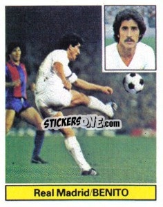 Cromo Benito - Liga Spagnola 1981-1982
 - Colecciones ESTE