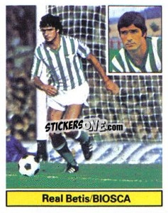 Sticker Biosca - Liga Spagnola 1981-1982
 - Colecciones ESTE
