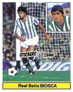 Sticker Biosca - Liga Spagnola 1981-1982
 n. 24 - Colecciones ESTE