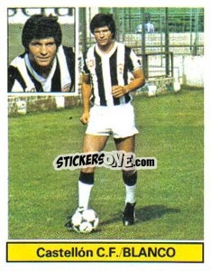Cromo Blanco - Liga Spagnola 1981-1982
 - Colecciones ESTE