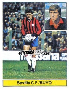 Sticker Buyo - Liga Spagnola 1981-1982
 - Colecciones ESTE