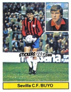 Figurina Buyo - Liga Spagnola 1981-1982
 - Colecciones ESTE