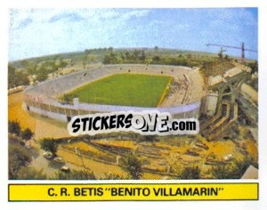 Sticker C.R. Betis - Benito Villamarín - Liga Spagnola 1981-1982
 n. C2 - Colecciones ESTE