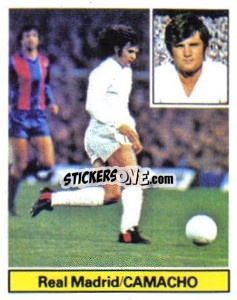 Sticker Camacho - Liga Spagnola 1981-1982
 n. 177 - Colecciones ESTE