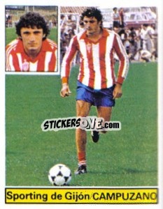 Sticker Campuzano - Liga Spagnola 1981-1982
 n. F16 - Colecciones ESTE