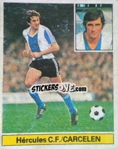 Sticker Carcelén - Liga Spagnola 1981-1982
 n. 121 - Colecciones ESTE