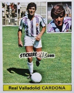 Cromo Cardona - Liga Spagnola 1981-1982
 - Colecciones ESTE