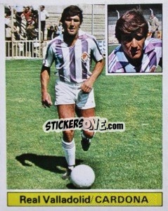 Sticker Cardona - Liga Spagnola 1981-1982
 n. 286 - Colecciones ESTE