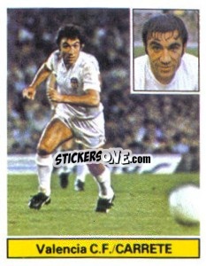 Figurina Carrete - Liga Spagnola 1981-1982
 n. 261 - Colecciones ESTE