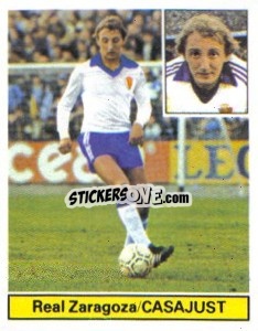 Cromo Casajust - Liga Spagnola 1981-1982
 - Colecciones ESTE