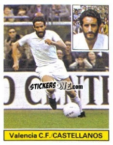 Cromo Castellanos - Liga Spagnola 1981-1982
 - Colecciones ESTE