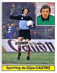 Sticker Castro - Liga Spagnola 1981-1982
 - Colecciones ESTE