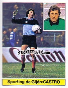 Sticker Castro - Liga Spagnola 1981-1982
 n. 102 - Colecciones ESTE