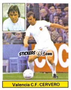 Sticker Cerveró - Liga Spagnola 1981-1982
 - Colecciones ESTE