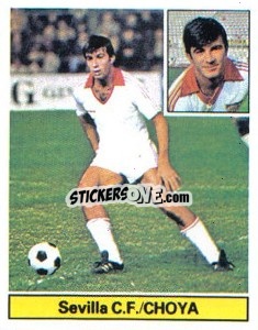 Cromo Choya - Liga Spagnola 1981-1982
 - Colecciones ESTE