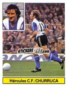 Sticker Churruca - Liga Spagnola 1981-1982
 n. 130 - Colecciones ESTE