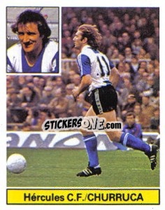 Cromo Churruca - Liga Spagnola 1981-1982
 - Colecciones ESTE